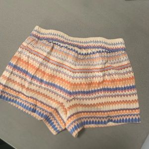 Patterned jcrew shorts